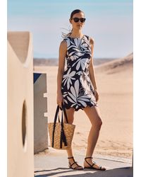Phase Eight - Marta Shift Print Mini Dress - Lyst
