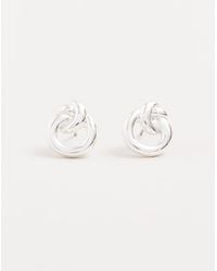 Phase Eight - Knotted Stud Earrings - Lyst