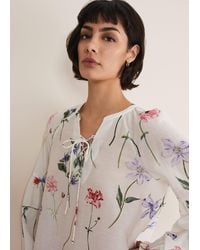 Phase Eight - 's Marianne Floral Blouse - Lyst