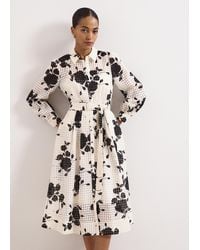 Phase Eight - Natalie Floral Shirt Dress - Lyst