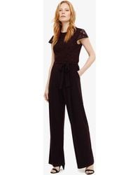Phase Eight - Vicki Lace Bodice Jumpsuit - Lyst