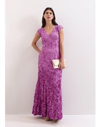 Phase Eight - Petite Charlene Ruffle Maxi Dress - Lyst