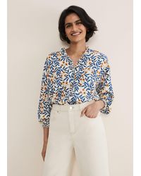Phase Eight - 's Poppy Floral Blouse - Lyst