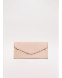 Phase Eight - Suede Clutch Bag - Lyst