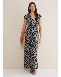 Phase Eight - 's Siobhan Abstract Maxi Dress - Lyst
