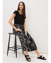 Phase Eight - Malaya Ikat Printed Culotte - Lyst