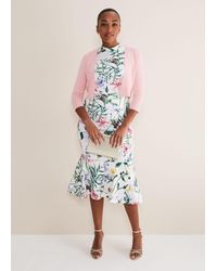Phase Eight - 's Khai Pink Occasion Jacket - Lyst