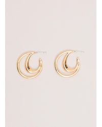 Phase Eight - Double Hoop Earrings - Lyst