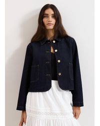 Phase Eight - Indira Denim Jacket - Lyst