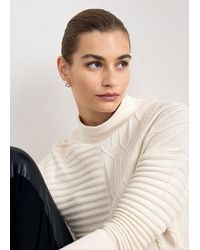 Phase Eight - Zinnia Cable Knit Jumper - Lyst
