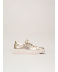 Phase Eight - Metallic Trainer - Lyst