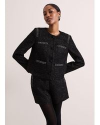 Phase Eight - Ripley Lurex Jacket - Lyst