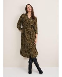Phase Eight - Kesia Hearts Print Swing Dress - Lyst
