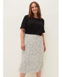Phase Eight - Fae Colourblock Spot Dress - Lyst
