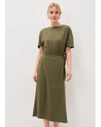 Phase Eight - Emmalyn Cotton Midi Dress - Lyst