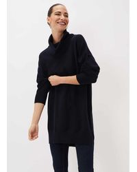 Phase Eight - Cecilia Cowl Neck Jumper Dress - Lyst