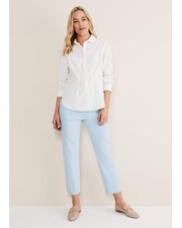 Phase Eight - Julianna Cropped Straight Leg Trousers - Lyst