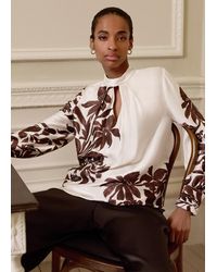 Phase Eight - Hattie Satin Blouse - Lyst