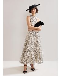 Phase Eight - Nita Spot Tiered Maxi Dress - Lyst