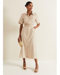 Phase Eight - Willow Utility Midi Dress - Lyst