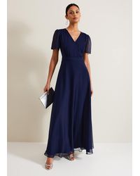 Phase Eight - 's Arwen Silk Maxi Dress - Lyst