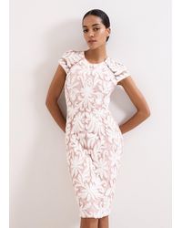 Phase Eight - Petite Karima Tapework Dress - Lyst