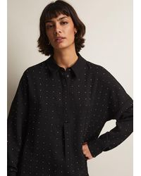 Phase Eight - Elowen Embellished Longline Shirt - Lyst