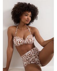 Phase Eight - Tile Print Bikini Top - Lyst