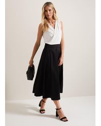 Phase Eight - Trinity Pleated Skirt - Lyst