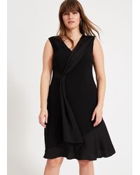 Phase Eight - Paige Drape Dress - Lyst