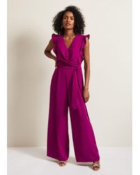 Phase Eight - 's Minnie One Shoulder Pleated Maxi Dress - Lyst