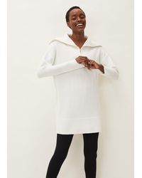 Phase Eight - Isabella Zip Up Tunic Dress - Lyst