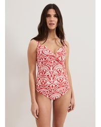 Phase Eight - Tile Print Swimsuit - Lyst