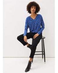 Phase Eight - Alexandra Tulip Print Jersey Top - Lyst