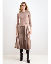 Phase Eight - Jodie Knit Fit And Flare Midi Dress - Lyst