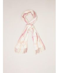 Phase Eight - Checked Scarf - Lyst
