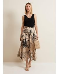 Phase Eight - 's Mavis Tuscan Print Midi Skirt - Lyst