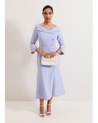 Phase Eight - Petite Sienna Tux Dress - Lyst