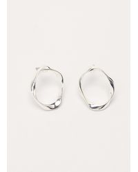 Phase Eight - Delicate Circle Stud Earrings - Lyst