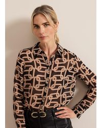 Phase Eight - Cora Chain Print Shirt - Lyst