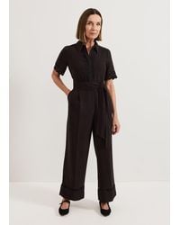 Phase Eight - Bloomfield Trim Detail Jumpsuit - Lyst