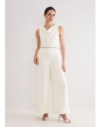 Phase Eight - Petite Rubiana Cowl Neck Jumpsuit - Lyst