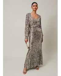 Phase Eight - Thalia Sequin Maxi Dress - Lyst