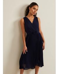 Phase Eight - Petite Cressida Pleat Maxi Dress - Lyst