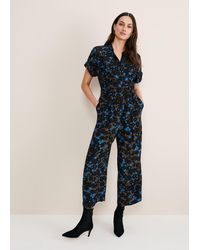 Phase Eight - 's Nell Floral Wide Leg Jumpsuit - Lyst