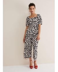 Phase Eight - Sara Ikat Wide Leg Jumpsuit - Lyst