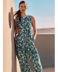 Phase Eight - Marta Printed Jumpsuit - Lyst