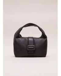 Phase Eight - Leather Mini Buckle Tote Bag - Lyst