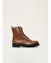 Phase Eight - Meladie Leather Lace Up Boot - Lyst