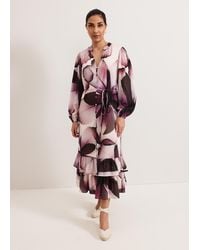 Phase Eight - Petite Clarra Floral Midaxi Dress - Lyst